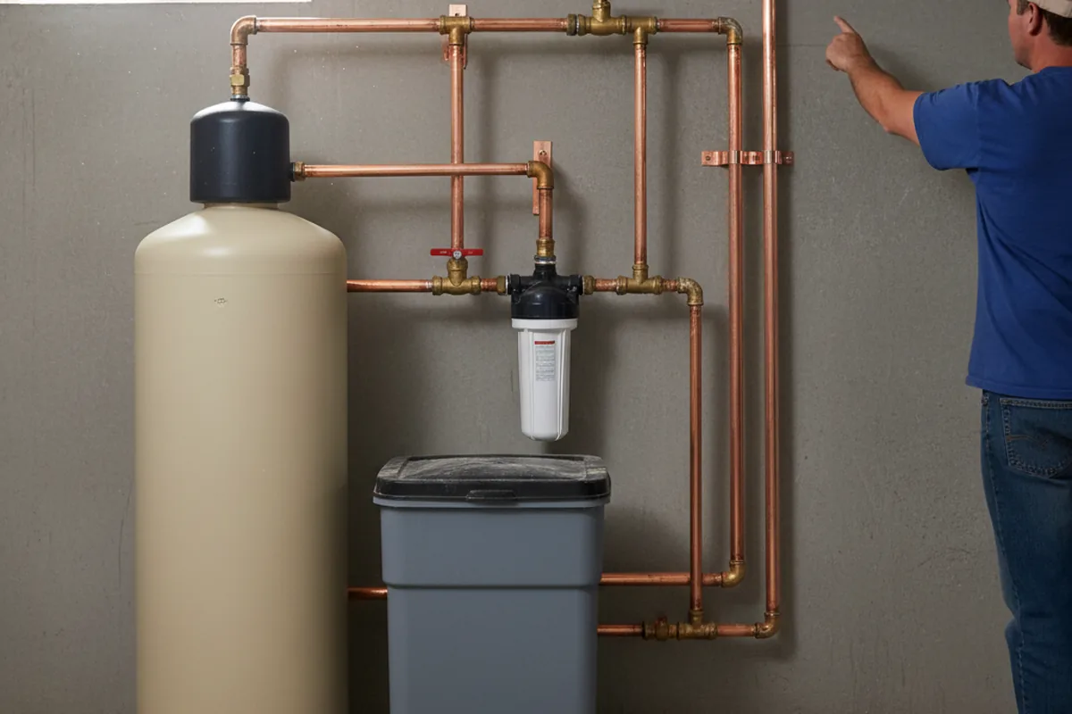 Whole-house water treatment system installed in Julian
